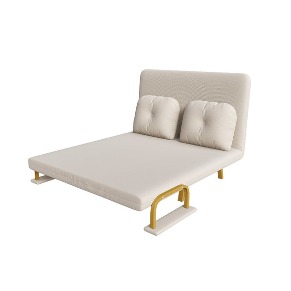English Elm 46" Wide Corduroy Sleeper Sofa Bed Convertible Folding Chair for Two with Adjustable Backrest W2700P431033