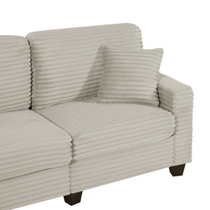 English Elm Swivel Barrel Accent Chair Chenille Tufted Round Club Seat for Living Room Lounge N719S002080R