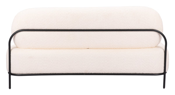 Arendal Sofa Vanilla 110024 Zuo Modern