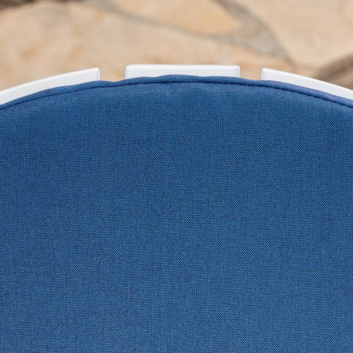 English Elm Christopher Knight Home® - Chair Cushion - Dark Blue Adirondack Cushion For Outdoor Seating, Water-Resistant & Easy Care N769P577022N
