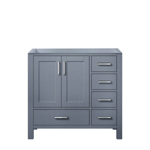 English Elm Dark Grey Bath Vanity 36" W X 22" D - Elegant Design, Soft-Close Drawers & Versatile Storage Space B2731P258820