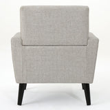 Christopher Knight Home® - Noble House - Sienna Mid Century Beige Fabric Club Chair