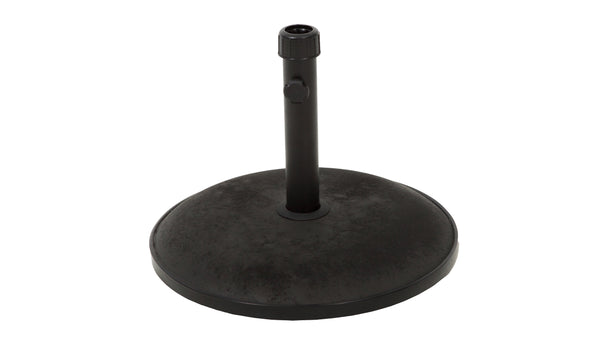 English Elm Christopher Knight Home® - UM-HOLDER concrete umbrella base 33 lbs for up to 5 ft umbrellas, durable iron support, stable outdoor anchor Black 54757.00