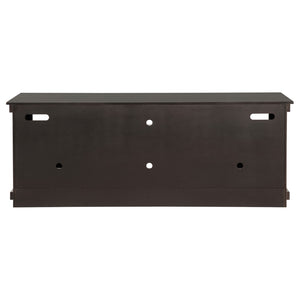 English Elm Castleton 70 Inch Farmhouse Media Console Pine Wood with Six Storage Compartments B062P451647