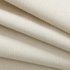 English Elm 128*67" U Shaped Sectional Sofa with Movable Ottoman, Hidden Armrest Storage, Cup Holders & USB Ports Off White N723S0192A