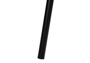 English Elm Lighting, 63" Contemporary Tripod Floor Lamp With Black Metal Frame & Ivory Shade For Any Space B2710P220151