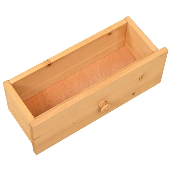 English Elm Topmax Fir Wood Hutch Potting Bench with Drawers Shelves Mudroom Storage N717P229024A