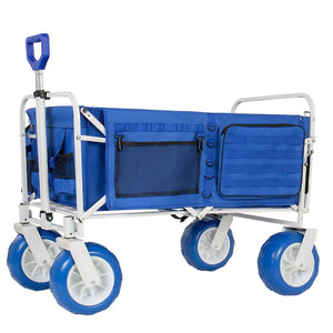 English Elm Beach Wagon with Extendable Tailgate All-terrain Tires and 500 Lb Steel Frame W2932P426706