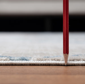 English Elm Elegance Blue Area Rug, 2 Ft. X 3 Ft. Soft & Durable Low Pile For Entryways, Living Rooms & More B186P181043