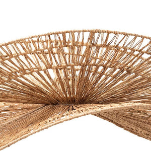 English Elm Woven Jute Pendant Shade Handcrafted Bohemian Ceiling Accent for Warm Ambient Glow B2750P467863