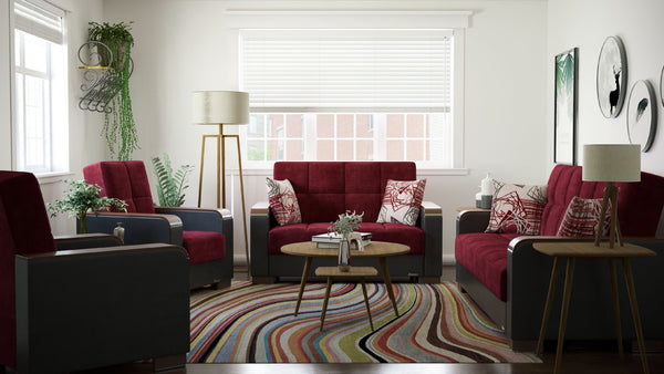 English Elm Primenest Zenaero X Convertible Loveseat With Storage - Stylish Upholstered Sleeper For Small Spaces B030P281772-GIGA