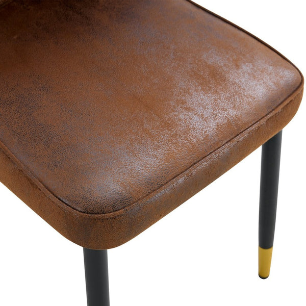 English Elm Table and Chair Set 42 Inch Round Wood Grain Top with Glass Inlay Modern Dining W1151S04491