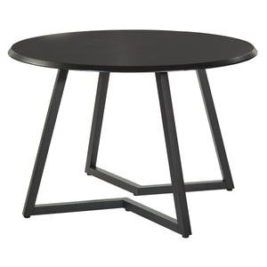 OSP Home Furnishings Metro Dining Table Black Veneer/Black