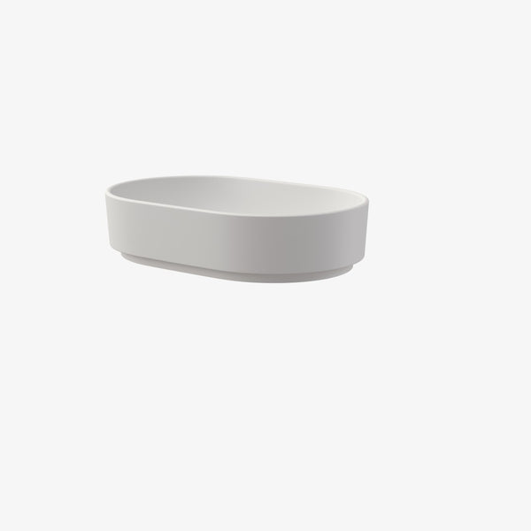English Elm Solid Surface Pedestal Basin Seamless Non-porous Build for Modern Bathrooms T3785P491207