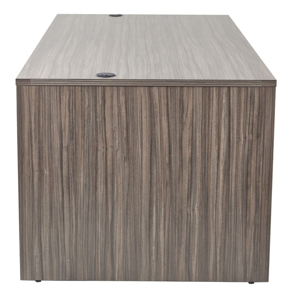OSP Home Furnishings Lodi Modular Desk Shell with Cord Management and Scratch Resistant Laminate Work Surface 71X35 LOD-01-URB