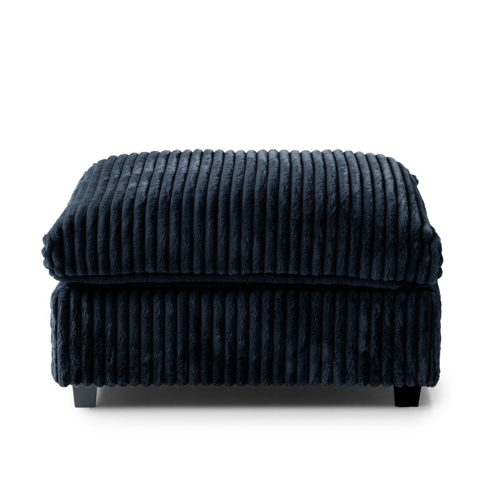 English Elm Pixel Modern Modular Sofa - Stylish L-Shaped Corduroy Sectional For Cozy Living Room Comfort B341S00033-GIGA