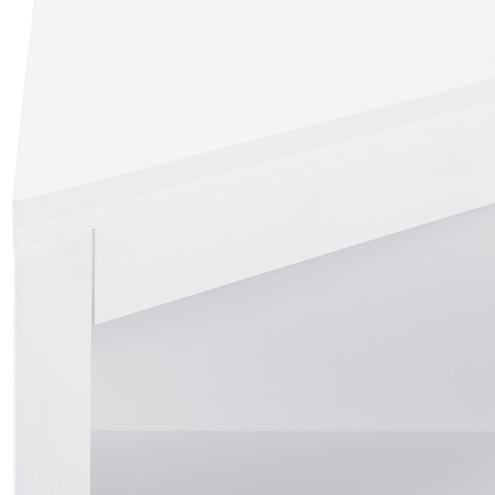 English Elm Sideboard Sideboard Cabinet - Versatile Freestanding Corner Storage With Adjustable Shelves For Home Organization W487P352445-GIGA