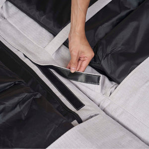 English Elm Convertible Fold-Out Double Sofa Bed with Thick Cushioning, Adjustable Backrest & Space-Saving Design White W244S00005