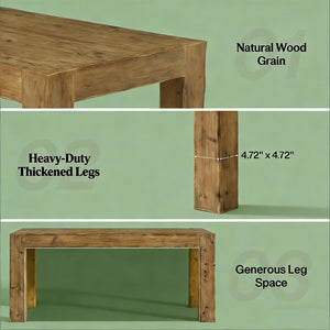 English Elm Sturdy Two-tier Computer Desk with File Cabinet and Monitor Riser for Home Office T3971P458718
