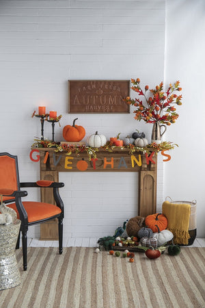 English Elm Set of 4 Velvet Mini Pumpkins in Mesh Bag for Fall Tablescapes, Mantel & Thanksgiving Decor (12) Gray W2078P246685