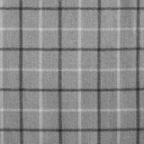 Madison Park Anaheim Casual Plaid Rod Pocket and Back Tab Curtain Panel with Fleece Lining MP40-8275 Grey