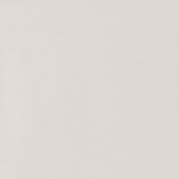 JLA Home Madison Park - Lightweight Faux Silk Valance with Beaded Trim, Rich White Sheen, Lined Twist-Tab Design for Privacy MP41-4453