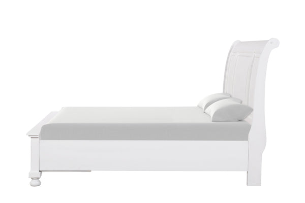 English Elm Meade Elegant White King Bed With Storage, Timeless Design & Quality Craftsmanship For Your Bedroom B078S00566