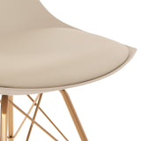 OSP Home Furnishings Oakley Chair Cream