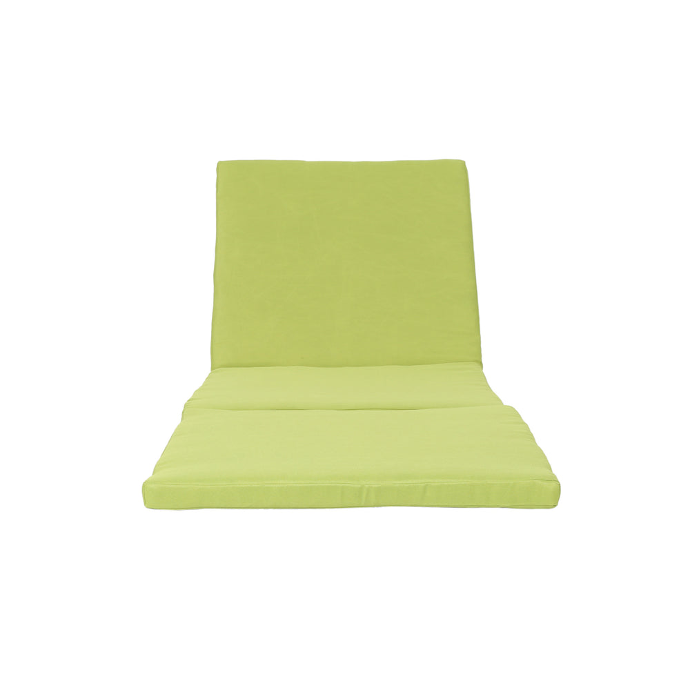 English Elm Christopher Knight Home® - 62575.00CUSH-GRN Luxury Jamaica Lounge Cushion Set — Water-Resistant Outdoor Polyester Comfort Pad Green N775P230064G