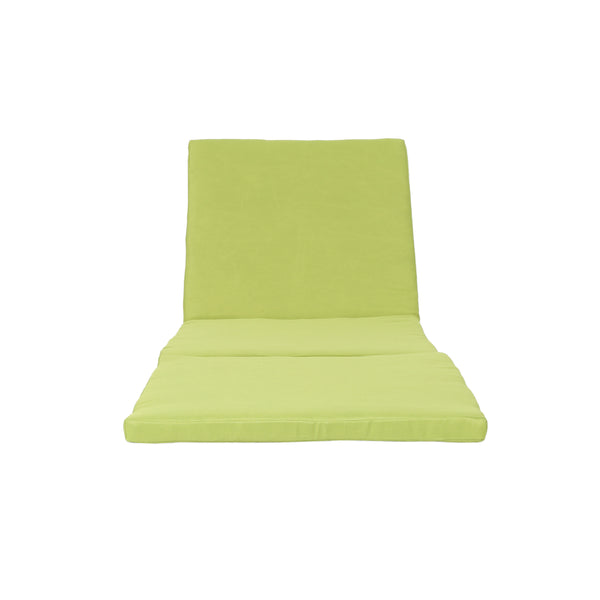 English Elm Christopher Knight Home® - 62575.00CUSH-GRN Luxury Jamaica Lounge Cushion Set — Water-Resistant Outdoor Polyester Comfort Pad Green N775P230064G