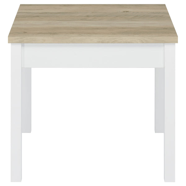 English Elm Quintara 3-Piece Coffee & End Table Set — Distressed Pine Tops, Painted Bases, Sturdy Engineered Wood Design B062P375538