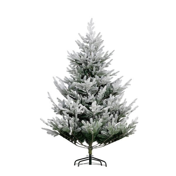 English Elm Homcom 6 Foot Artificial Christmas Tree – Lifelike Pine With 795 Branches, Easy Setup & Durable Base W2225P249667