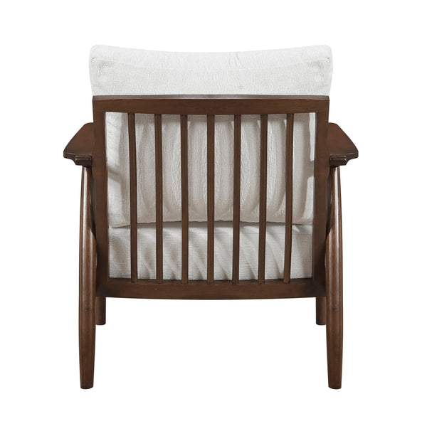 English Elm Modern Plush Accent Chair with Solid Wood Frame, Mid-Century Contemporary Armchair for Cozy Living Rooms and Lounges Beige 31.5 L x 25.25 W x 19.75 H B011P287546