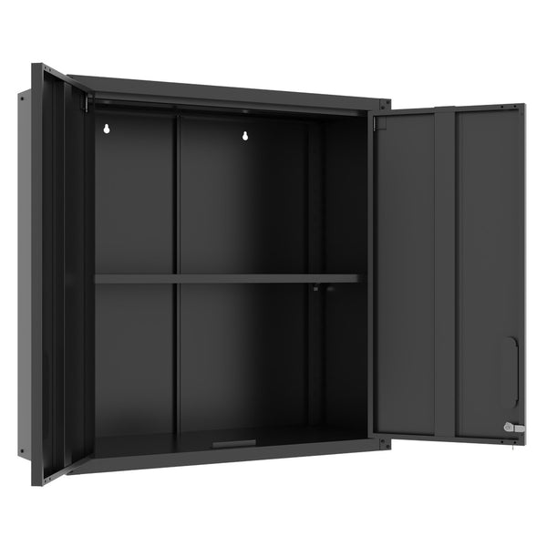 English Elm Heavy Duty Wall Mounted Steel Cabinet Locking Lift Door Garage Workshop Storage T2398P236613