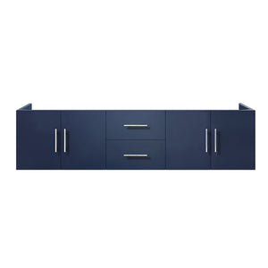 English Elm Navy Double Bath Vanity 72" W x 22" D – Solid Wood Frame, Soft-Close Drawers, Ample Storage, Fully Assembled B2731P258514