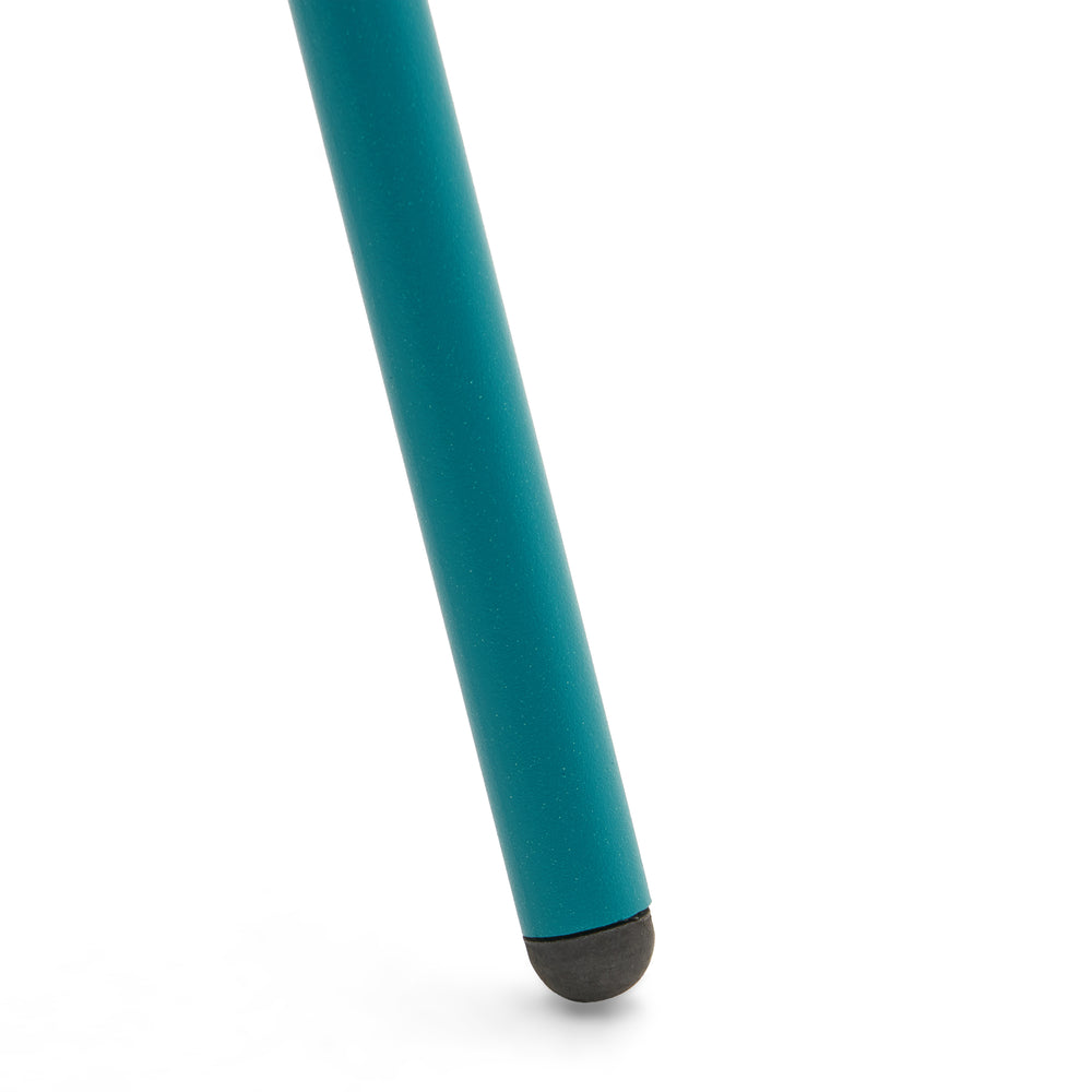 English Elm Christopher Knight Home® - VIDA Modern Side Table with Steel Frame, Portable Handle and Raised Tray Edge for Durable Use Teal 62849.00T