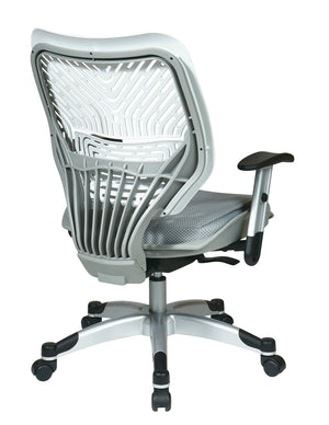 OSP Home Furnishings Spaceflex® Ergonomic Office Chair with Lumbar Support Synchro Tilt and Breathable Mesh Seat 86-M22C625R