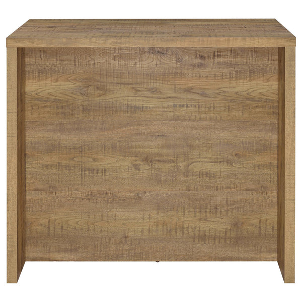 English Elm Irving Compact Mango Home Bar with Wine Grid for 12 Bottles, Stemware Racks & Open Cubbies — Durable Engineered Wood Laminate Organizer B062P375550