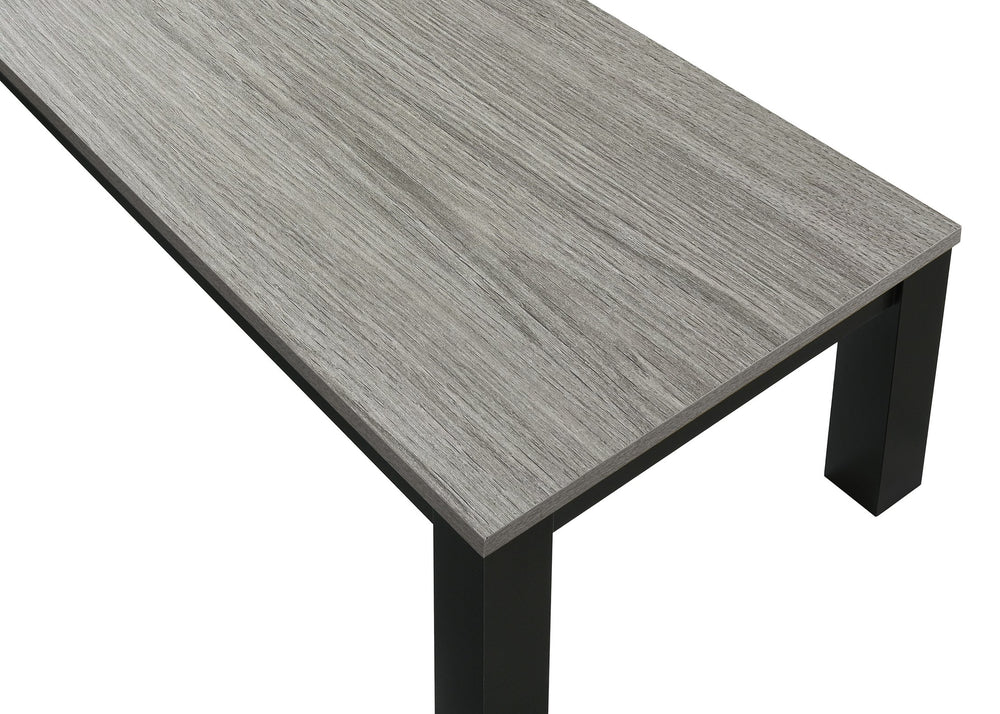 English Elm Gray 3-Piece Living Room Table Set – Sleek Coffee Table 47.2" + Two End Tables, Durable Wood Finish B011P244307