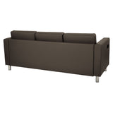 OSP Home Furnishings Atlantic Sofa Graphite