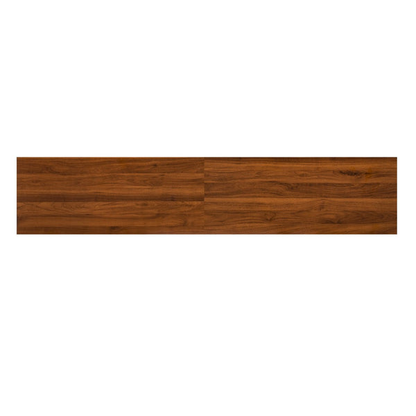 English Elm 78 Inch Rattan Media Console with Rubberwood Legs Walnut Finish Living Room Storage N710P407810P