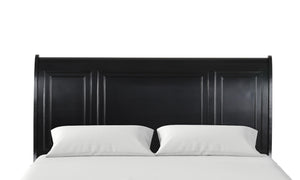 English Elm Meade Modern Black Wood Queen Bed With Storage Drawers - Stylish, Durable & Space-Saving Design B078S00569