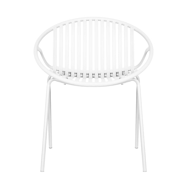 English Elm Christopher Knight Home® - 7 Expandable Outdoor Dining Set with Acacia Table & Stackable Chairs, Durable Metal Frame, Patio Teak,White N768P192555W_6_65428.00