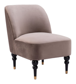 Bintulu Accent Chair Taupe 109983 Zuo Modern