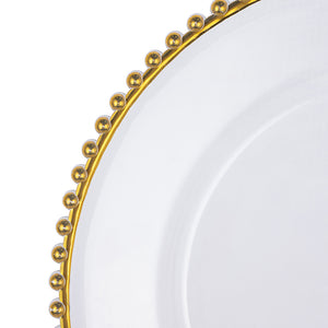 English Elm 8 Pack Plastic Charger Plates - Stylish, Durable & Reusable Table Decor For Events & Gatherings W2078P285450