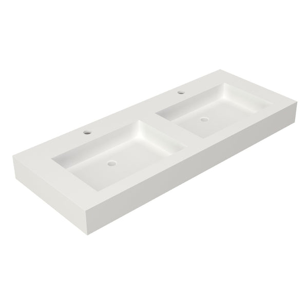 English Elm Stone Resin Seamless Basin Sink for Spa and Contemporary Bathroom Vanity Decor T3785P355766