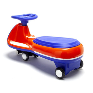 English Elm 12v Kids Ride on Twist Car with Dual Motors Led Wheels Bluetooth and Learning Content W1760P384599