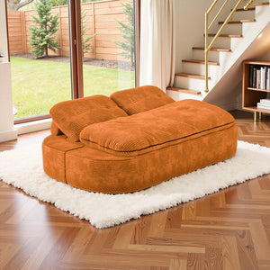 English Elm 2-In-1 Convertible Modular Sofa Bed - Memory Foam Comfort, No Assembly, Space-Saving Design For Small Rooms W3653P355592