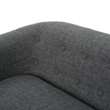 Christopher Knight Home® - Noble House - Bridie Fabric Mid Century Modern Loveseat