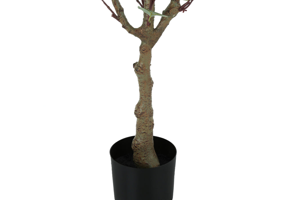 English Elm Artificial Eucalyptus Tree 46" Tall - Lifelike Indoor Faux Floor Plant For Home & Office Décor B2710P220031